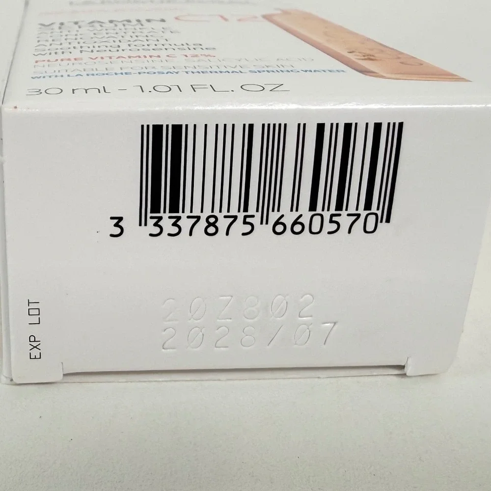 La Roche-Posay Serum Vitamin C12 12% Pure Vitamin C Anti Aging Wrinkle 30ml New